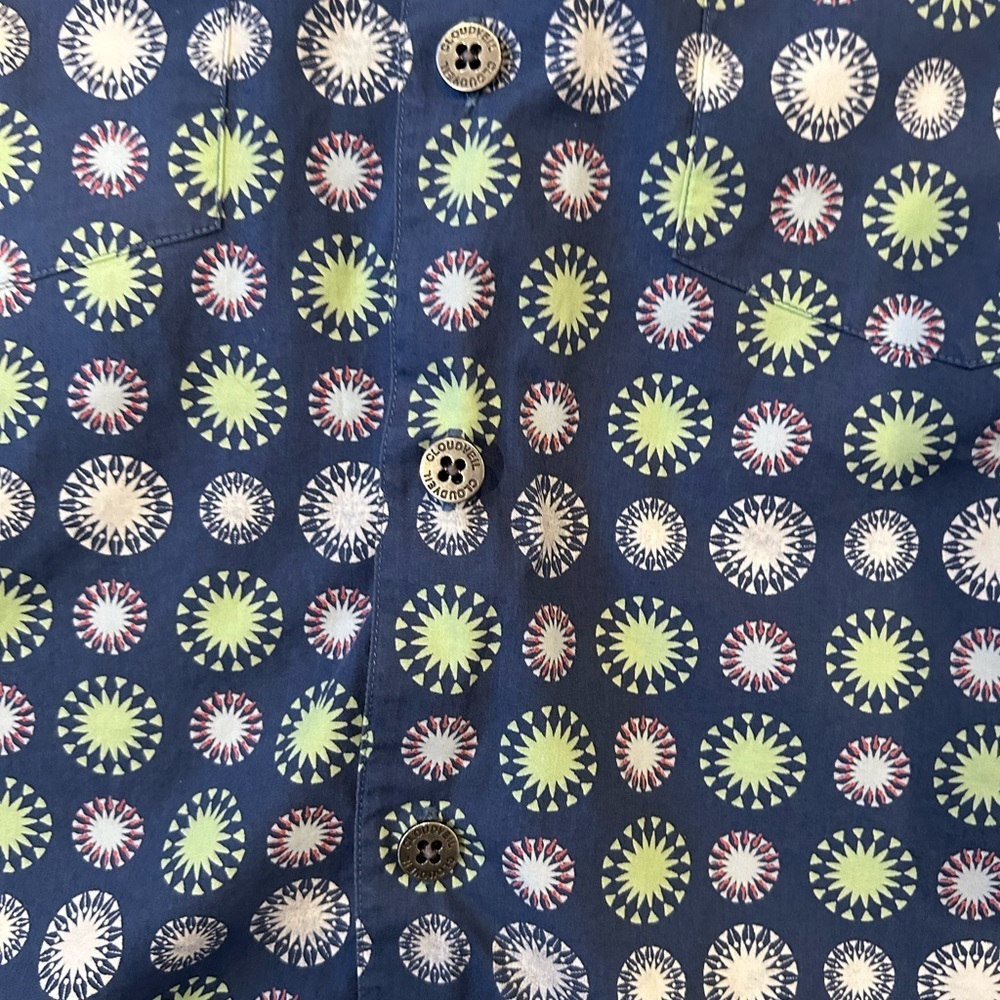 Cloudveil Jackson Hole short sleeve button down. Retro. Fishing hiking. Office - Picture 4 of 12
